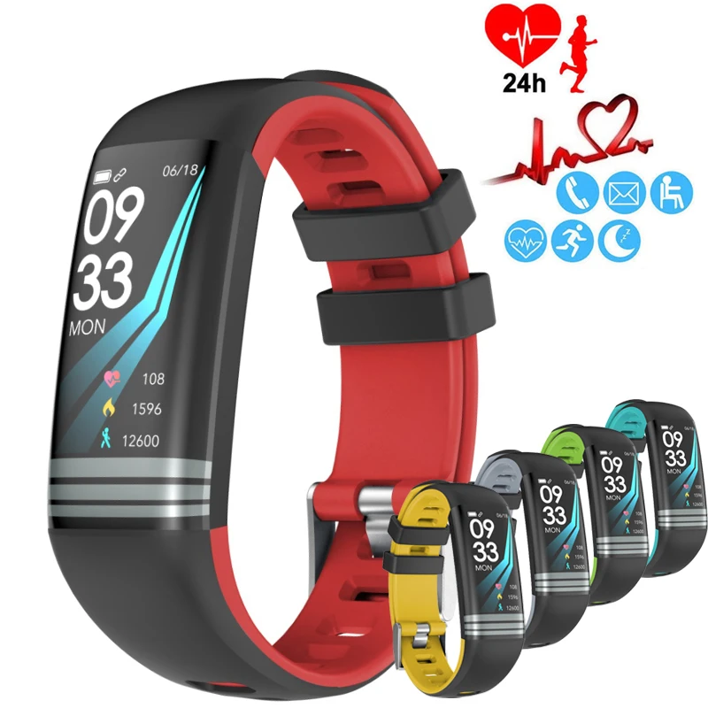 

Top Sale Brand Luxury Women Sport Watch Calorie Pedometer Wristwatch Sleep Heart Rate Monitor Smart Watch Led Watch Android IOS