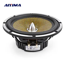 AIYIMA 6.5 Inch Car Audio Midrange Bass Speaker High Power 4 8 Ohm 60 W 25 Core Bullet Aluminum Basin Music Woofer Loudspeaker цена AIYIMA 6.5 Inch Car Audio Midrange Bass Speaker High Power 4 8 Ohm 60 W 25 Core Bullet Aluminum Basin Music Woofer Loudspeaker цены онлайн