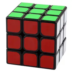 Высококачественный Guanlong 3x3 черный магический куб YJ Guanlong 3x3x3 скоростной куб быстрый ультра-Гладкий кубар-Рубик на скорость игрушка