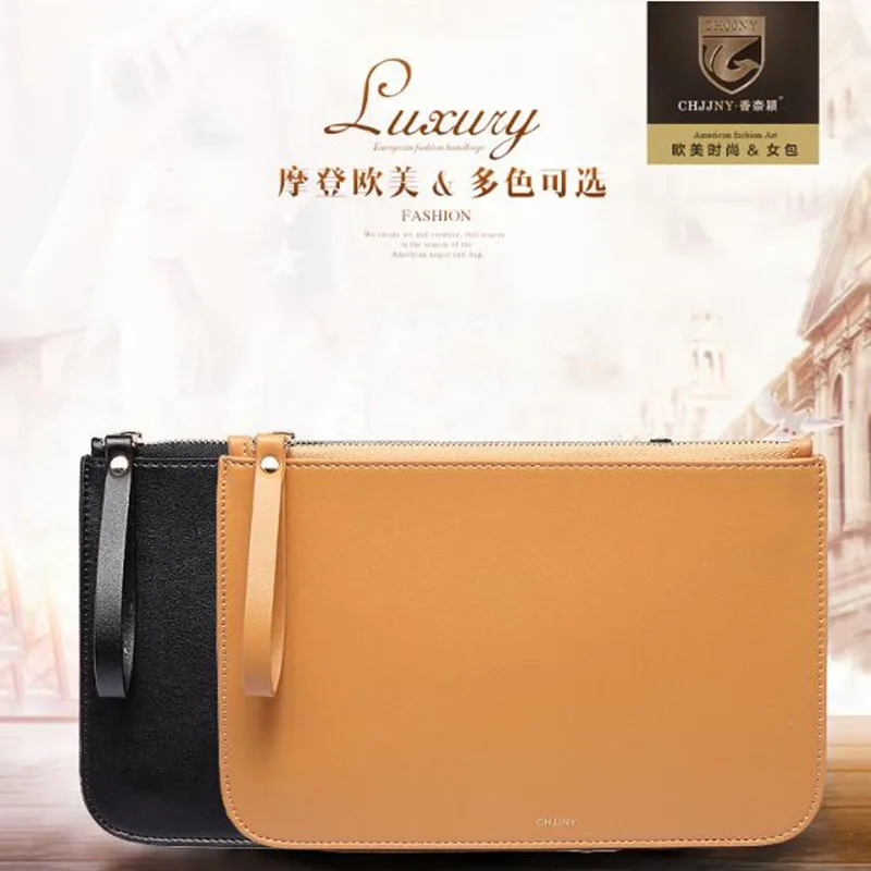 

chjjny MG small bag for women little size zipper day clutch from designer Rachel Mansur and Floriana Gavriel with original logo