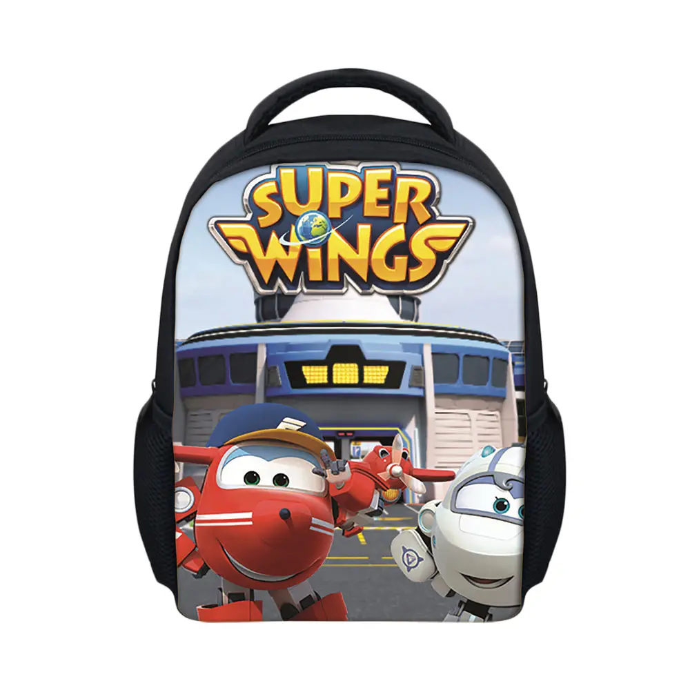 jet super wings School Bags Boy Girls Backpacks school supplies Mochila