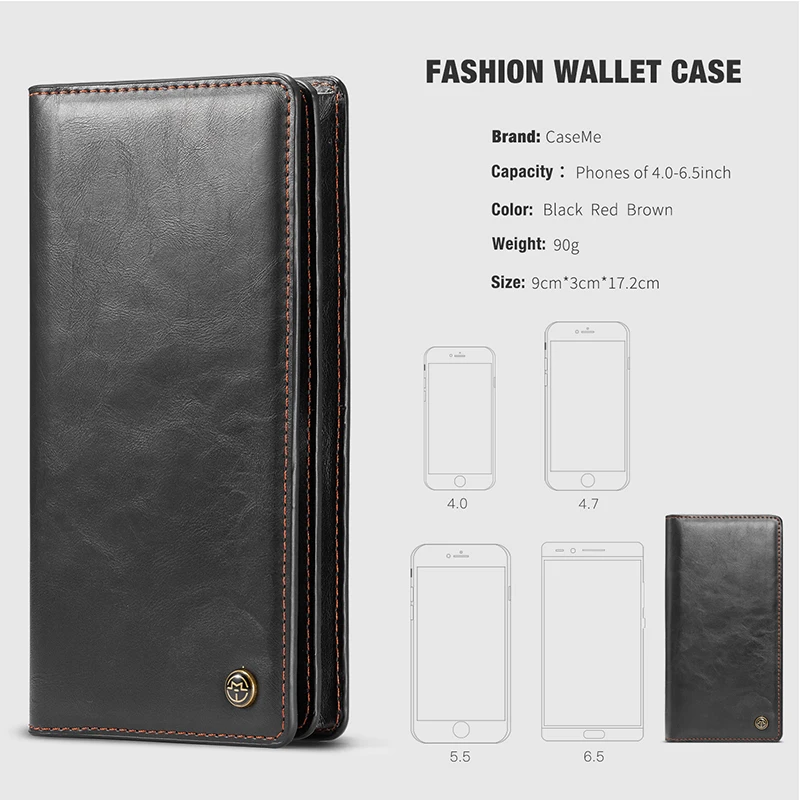 For iPhone 5 5s SE Phone Cases Luxury Leather Stand Flip Card Pocket Cover Back Case For iPhone 6 7 8 Plus X  Universal Wallet Phone bag (14)