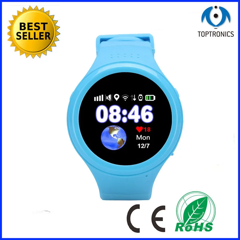 

New Child Smart Watch With GPS Global Positioning Baby Watchs Kid Safe Anti-Lost Monitor SOS Call Location Device Tracker