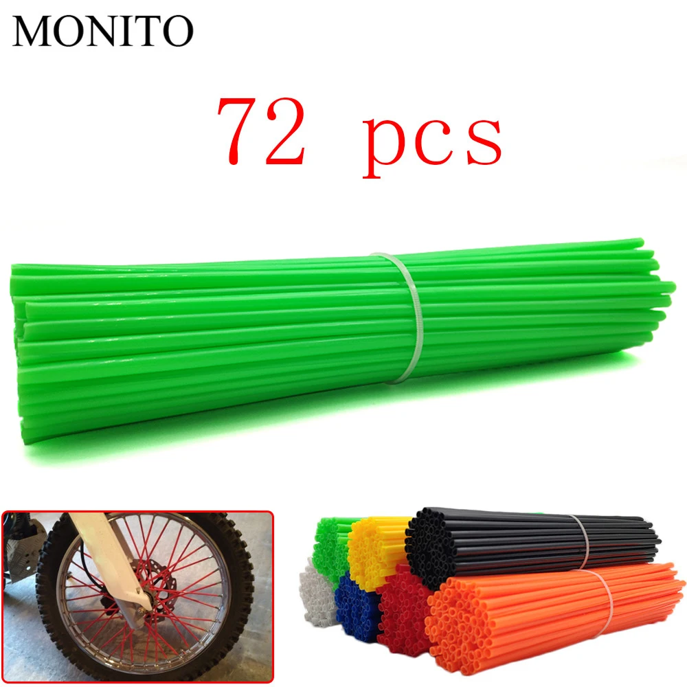 

For KAWASAKI KX65 KX80 KX85 KX125 KX250 KX 65 80 85 125 Motorcycle Wheel Rim Spoke Protector Dirt Bike Rims Skins Covers Skins