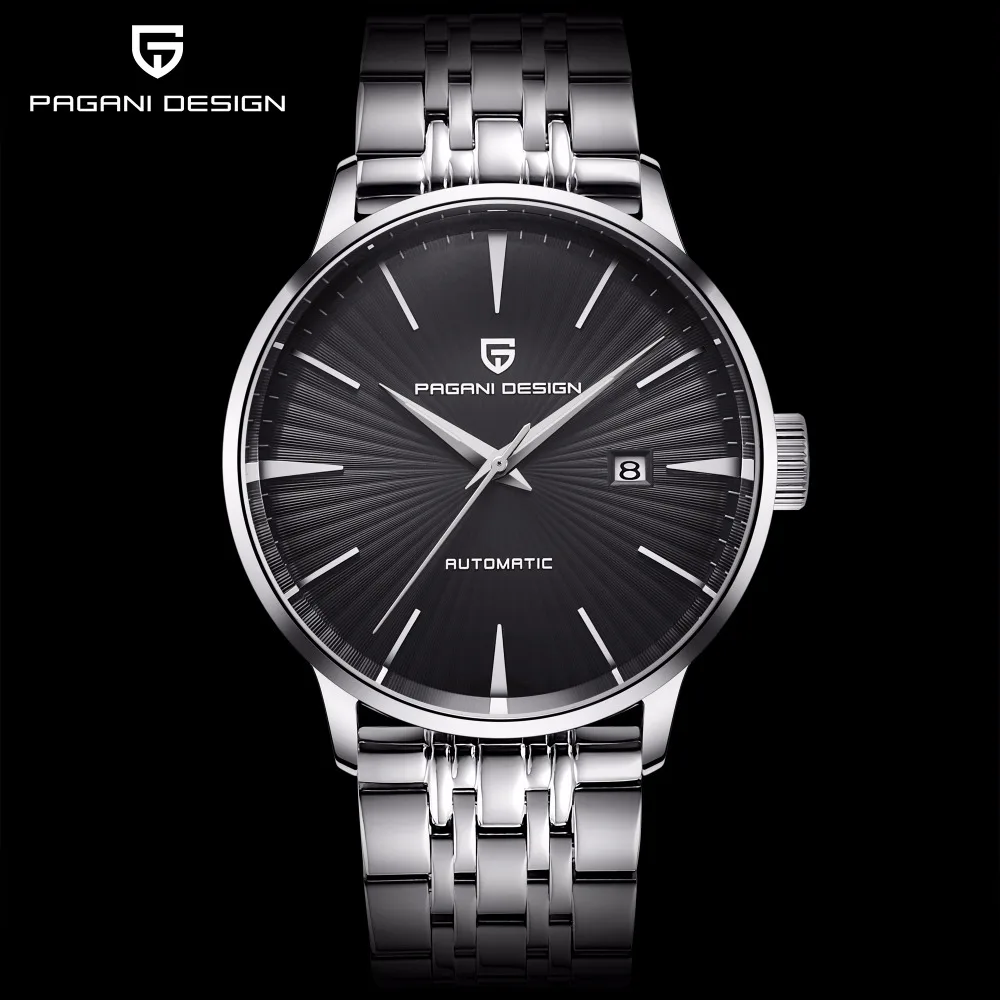 PAGANI DESIGN Fashion Mechanical Men Watch 100M Waterproof classic Brand Luxury Automatic Business male wrist Watch Sport Clock mechanical watch