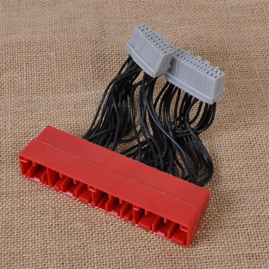 DWCX OBD2B TO OBD1 Conversion ECU Harness Jumper Adapter Wire Manual