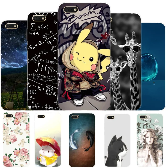 Best Offers For Huawei Honor 7A 5.45" Case Soft Silicone TPU Cover Phone Case Clear Bumper Funda For Huawei Honor 7A A7 DUA-L22 honor 7S