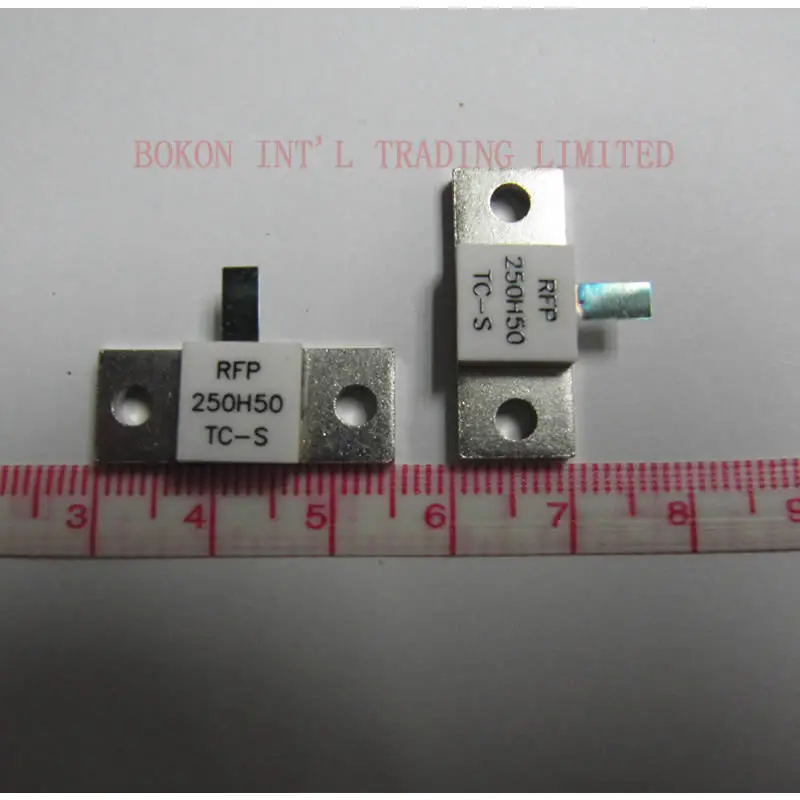 

FLANGED TERMINATION 250WATTS 50OHMS 250-50TC DC-3.0GHz BeO 250W 50OHMS 250H50TC-S RFP250H50TC-S RESISTIVE COMPONENTS RFP 250N50