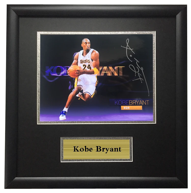 kobe memorabilia signed