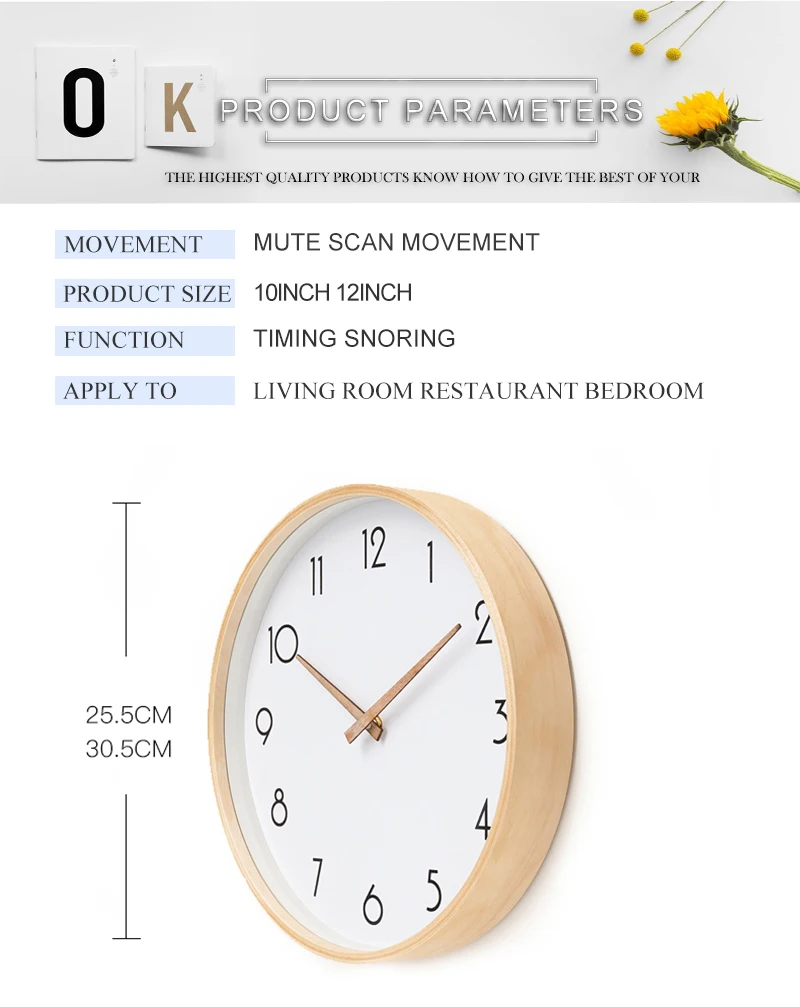 Скандинавские настенные часы для дома, гостиной, современные минималистичные настенные часы, домашний декор, настенные часы, бесшумный механизм, 5Q141