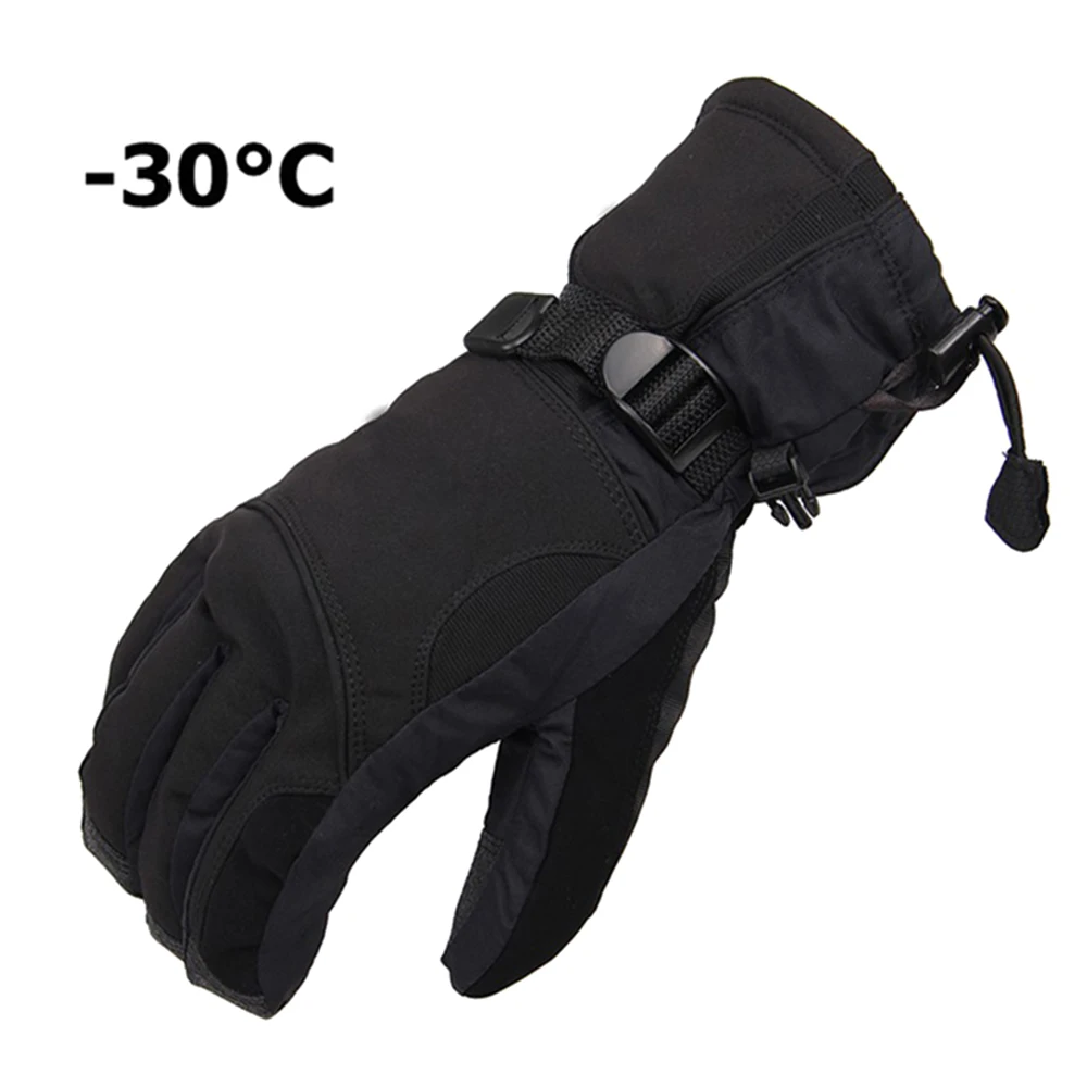 New Men Women Winter font b Ski b font Sport Waterproof Double font b Gloves b