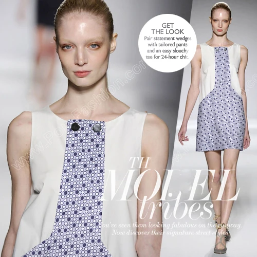 

The new bright blue and white porcelain doll is elegant and elegant. The irregular Polka jacquard fashion fabric imports all cot