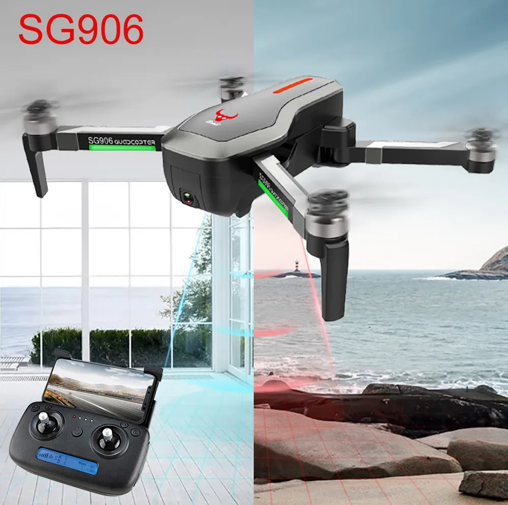  ZLRC Beast SG906 GPS 5G WIFI FPV With 4K Ultra clear Camera Brushless Selfie Foldable Helicopter RC