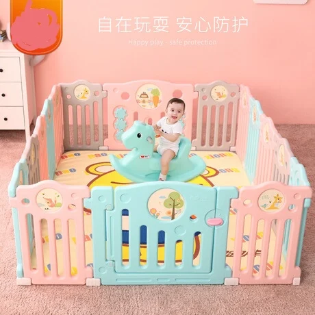 

Baby Playpen plastic baby fence baby crawling playpen toddler play fence Game fence ball pool piscina de bolas multi size sale