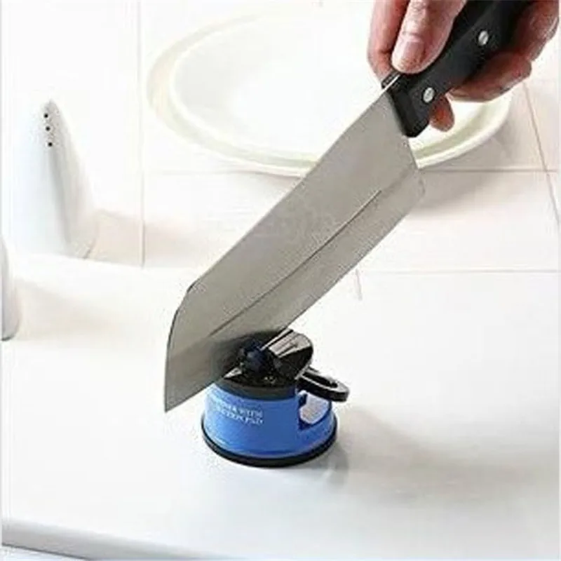 Suction Knife Grinder Grinding Tool Easy Safe to Sharpen Kitchen Chef Knives Damascus Knives