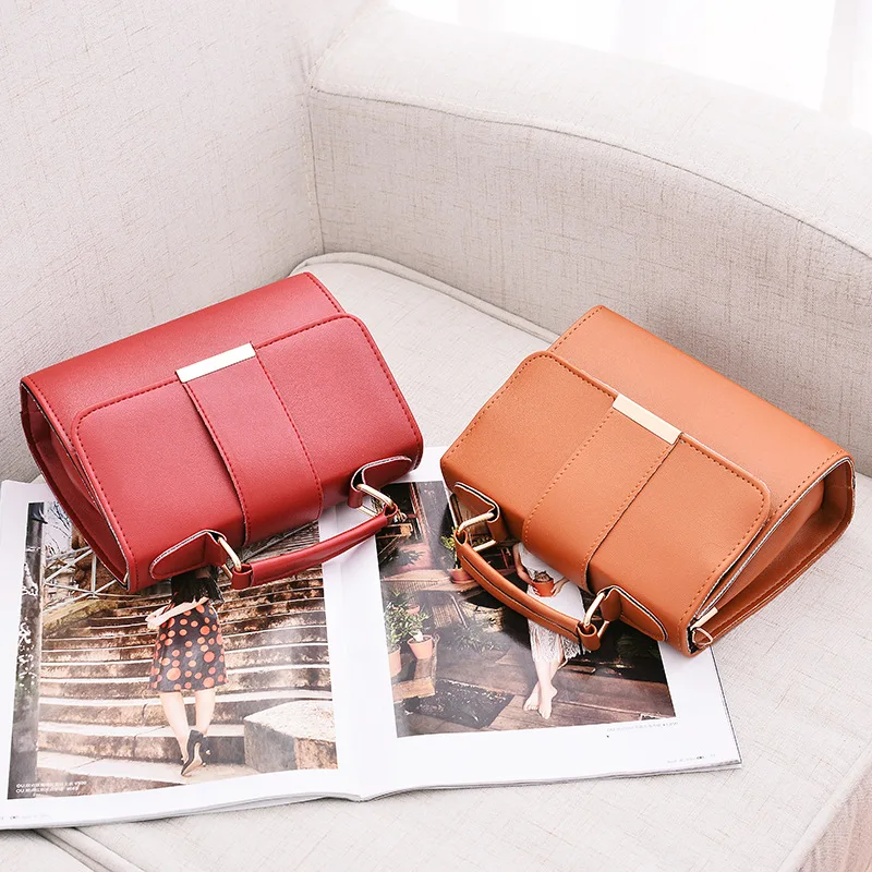 THREEPEAS Women Faux Leather Shoulder Messenger Cross Body Flap Bags For Lady | Багаж и сумки