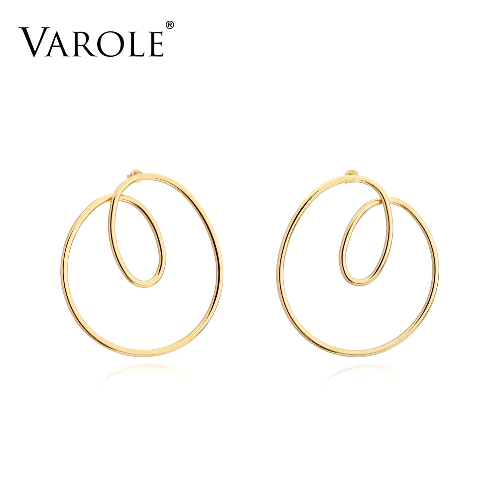 VAROLE Новое поступление Нерегулярные Длинные серьги в форме для женщин Высокое