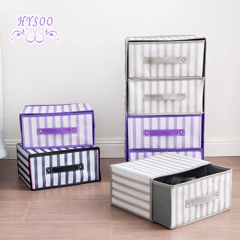 

Drawer Folding Storage Box Underwear Storage Box Fabric Multilayer Cloth Dressing Box Wardrobe Storage Box