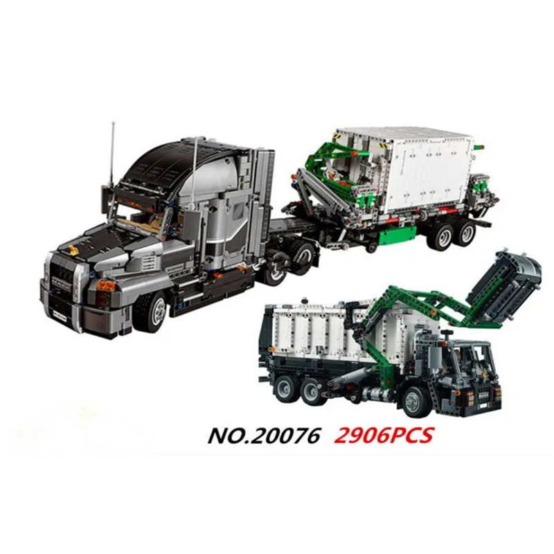 

20076 Genuine 2907Pcs Technic Series The Mack Big Truck Set 42078 Building Blocks Bricks Educational Toys For Kids As Gift