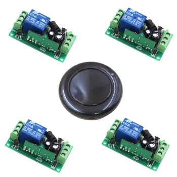 

DC 24V 1CH Wireless Remote Control Switch System 12V 10A Radio Controller Switch Receiver Transmitter Lighting Lamp LED Switch