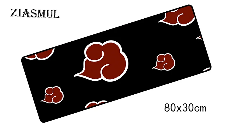 Коврик для мыши Наруто 800x300x3 мм коврик для мышки Akatsuki notbook коврик для компьютерной мыши Itachi игровой коврик для мыши геймер для клавиатуры коврики для мыши - Цвет: size 800x300x3mm