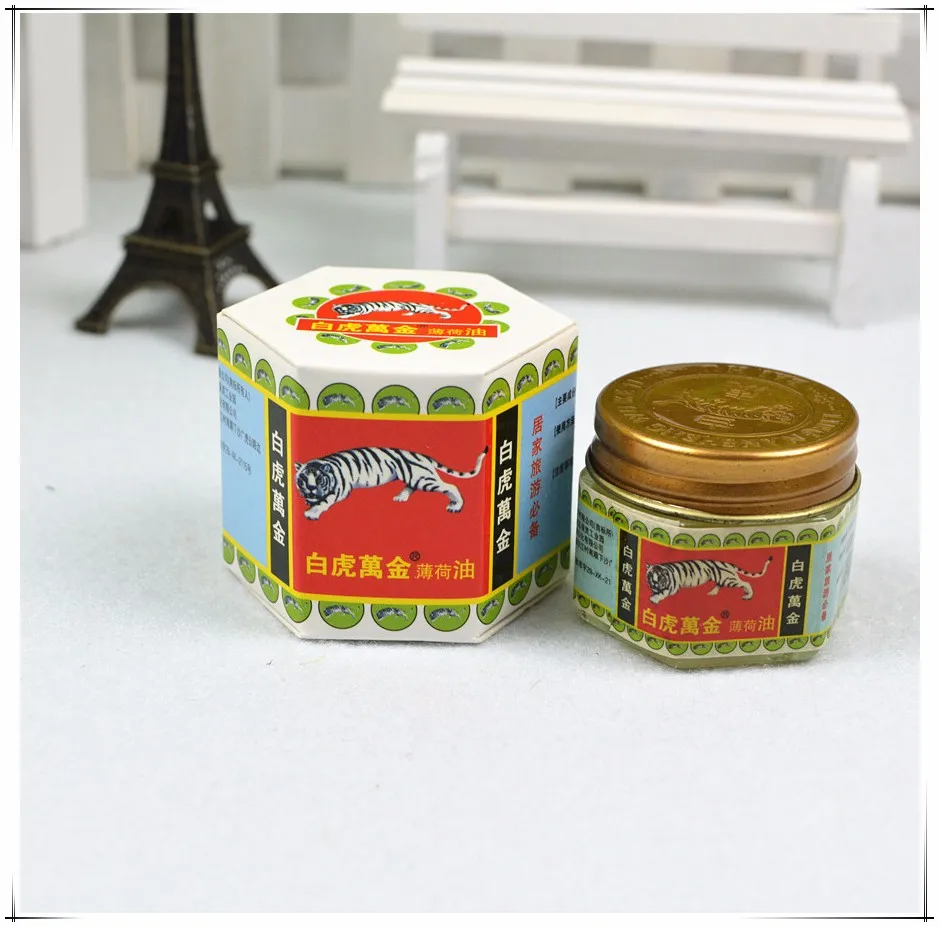 Tiger Balm белый мазь укусы насекомых дополнительную прочность обезболивающее артрита боли в суставах телесная боль массажное масло уход