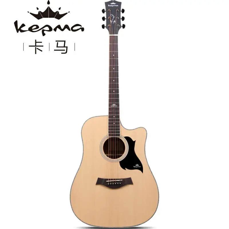 Kepma Telecaster Eletric Гитары Picea Asperata Топ Sapele сзади и по бокам акустической РА 41 дюймов