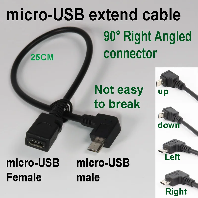PCTONIC micro-USB адаптер питания Micro-USB OTG кабель с дополнительным зарядным кабелем etra power для Xiaomi huawei samsung