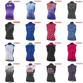

2019 LIV Cycling Sleeves jersey Summer Bike Clothing Breathable Women Wear resistant Comfortable U51051