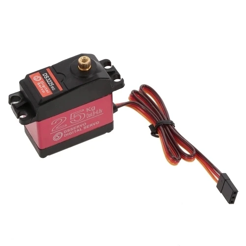 4 шт. DS3225 Обновление RC servo 25 кг полная металлическая передача цифровая servo baja servo Обычная Водонепроницаемая версия для baja автомобили лодка вертолет