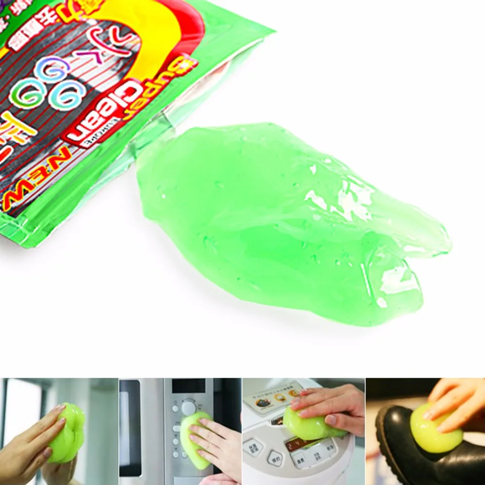 Multifunction Soft Car Sticky Clean Glue Gum Gel Cleaning Auto Interior