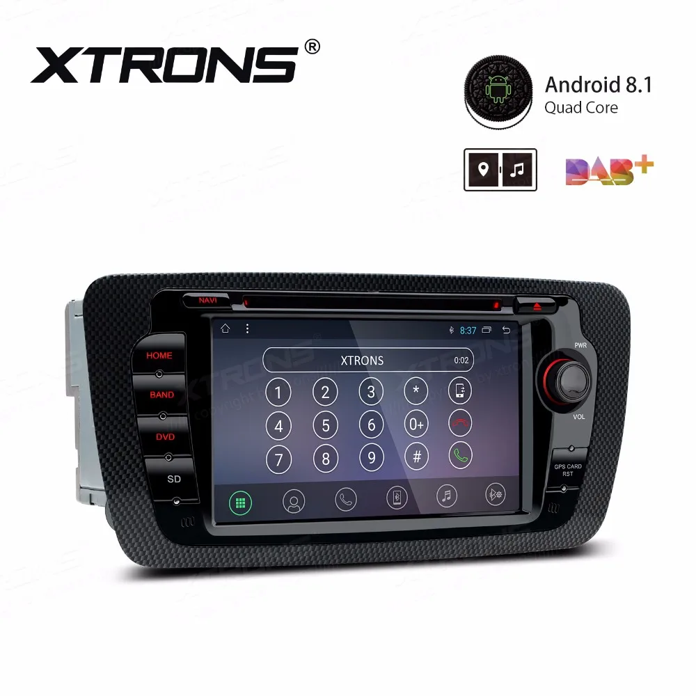 Top 7" Android 8.1 Oreo OS Car DVD Multimedia GPS Radio for Seat Ibiza MK4/6J 2009-2013 with Picture-in-Picture Function Support 3