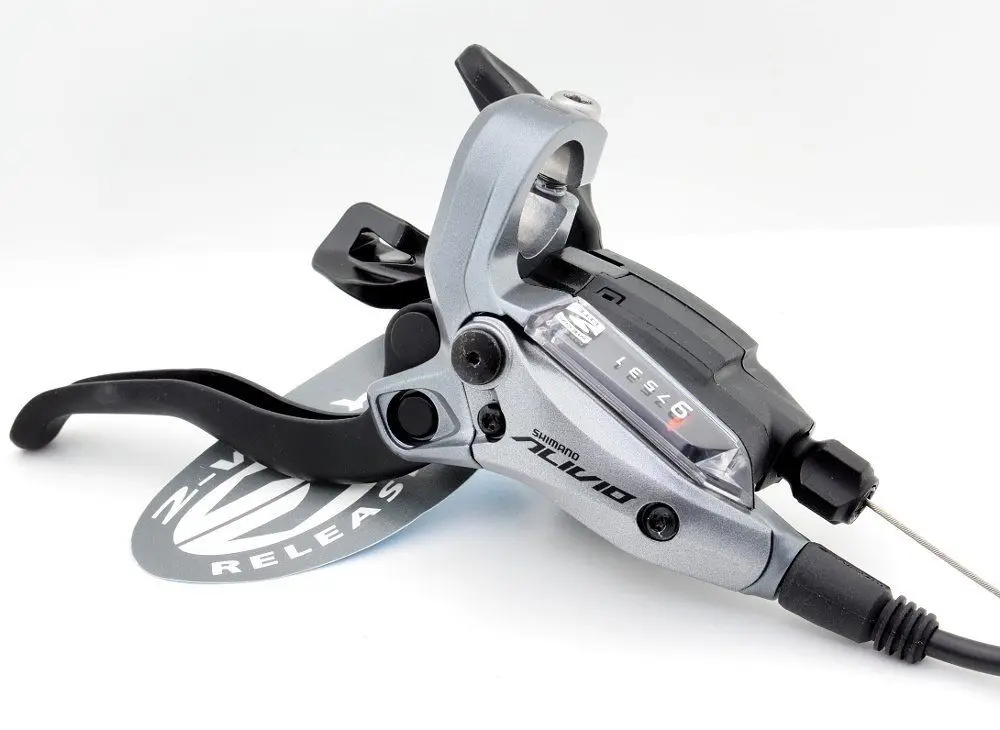 Катушки Shimano ALIVIO ST-M4050 27-Скорость велосипед сдвиг тормозной рычаг MTB велосипеда Запчасти гидравлические дисковые тормоза с вращением влево/вправо/пара