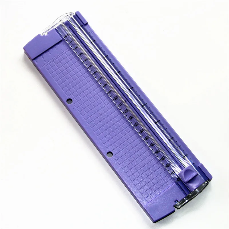 Портативный станок для резки бумаги для A4 ручной триммер для бумаги Резак лезвия ручной работы инструмент офисный школьный цвет случайный бумажный удар