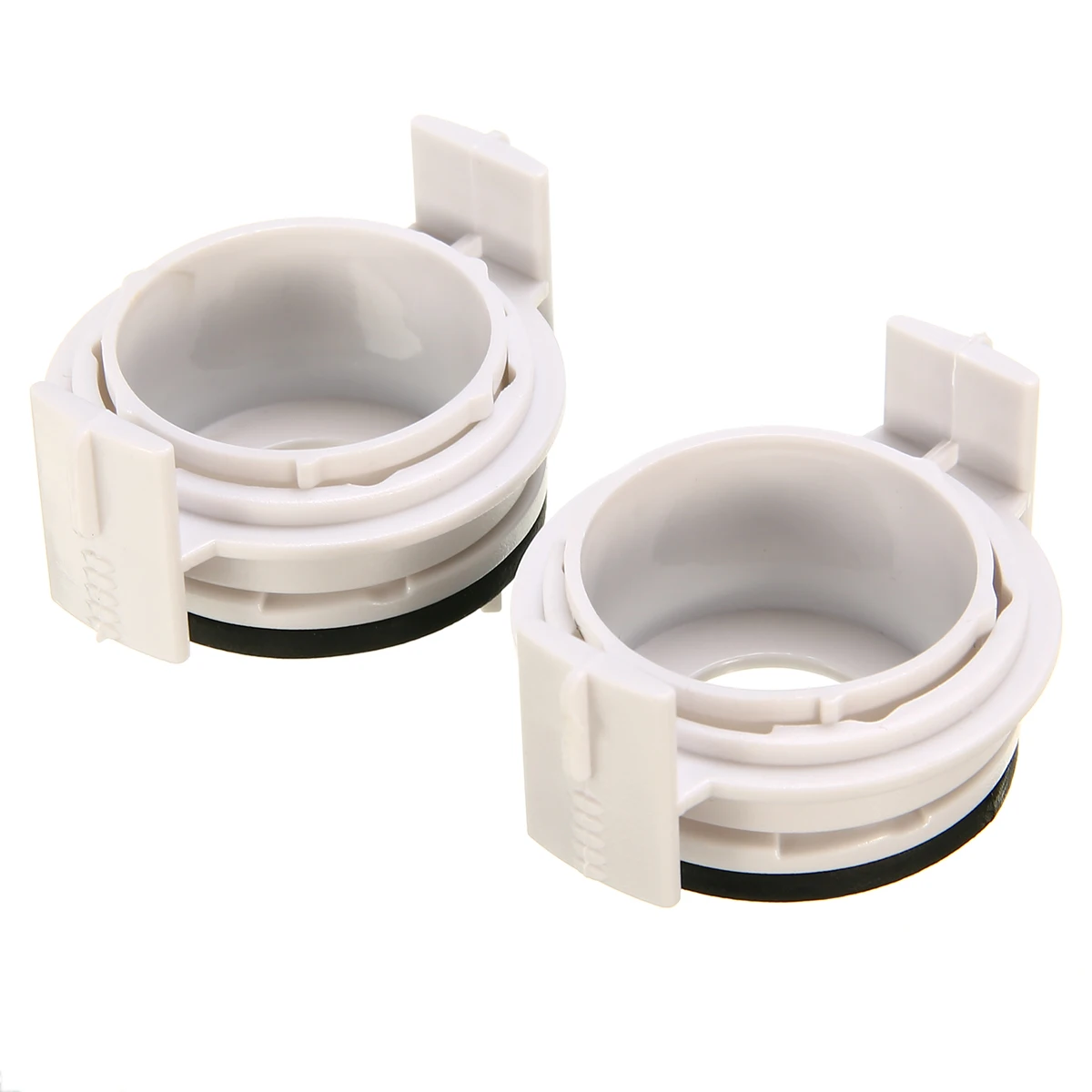 2pcs/lot H7 HID Bulb Conversion Adapter Holder For BMW E46 3 Series 1999 - 2006 White & Black Car Accessories