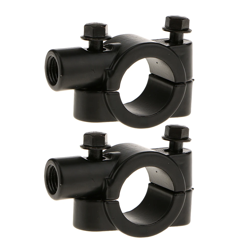1 Pcs 10mm Motorcycle Handlebar Mirror Adaptor Rear View Mirror Holder Mount Bracket Clamp For Suzuki Honda Kawasaki BMW