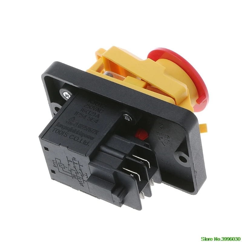 KJD12 250 V 4Pin водонепроницаемый магнитный пусковой выключатель без выключения вольт