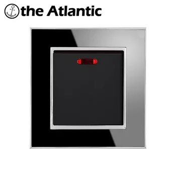 

Wall Switch 20A Push Button Switch With Neon Air Condition Acrylic Panel Kitchen Water Heater High Power Conmutador