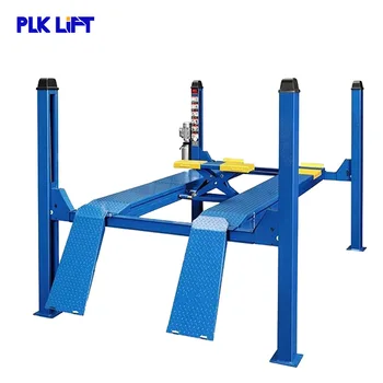 

portable vehicle car lift installation four post lift for sale