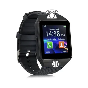 

DZ09 Bluetooth Smart Watch Sync Notifier Alarm Clock Support SIM TF Card Smartwatch Relogio for Android Phone PK GT08
