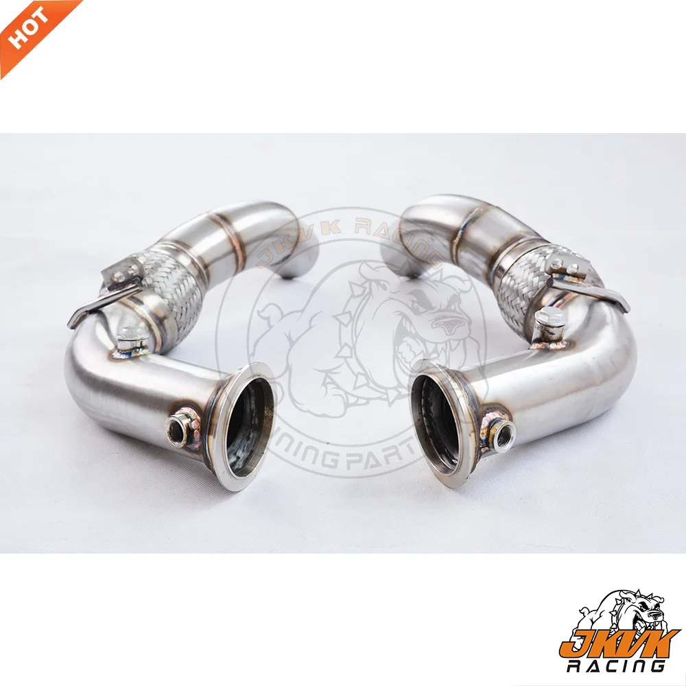 JKVK гоночный M5 F10 F12 M6 купе/F13 M6 2012+ водосточная сливная труба производительный глушитель