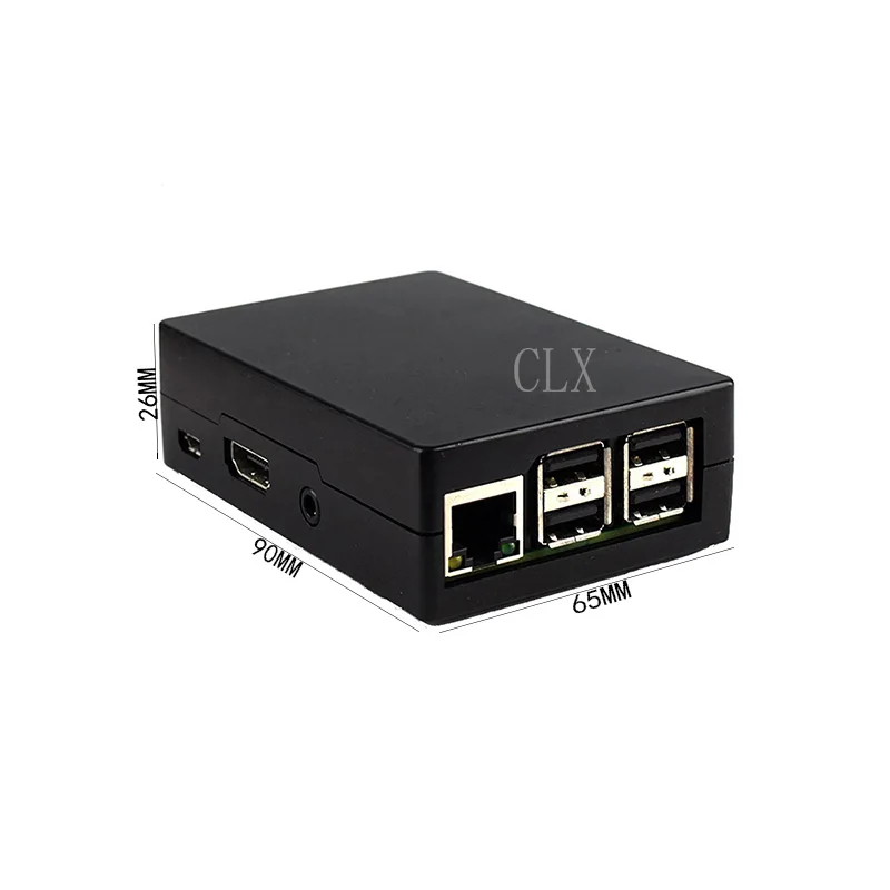

Raspberry Pi 3 Aluminum Case Black Case Metal Enclosure Compatible with RPI 3 Raspberry Pi 2 Model B B+ with Free Shippping