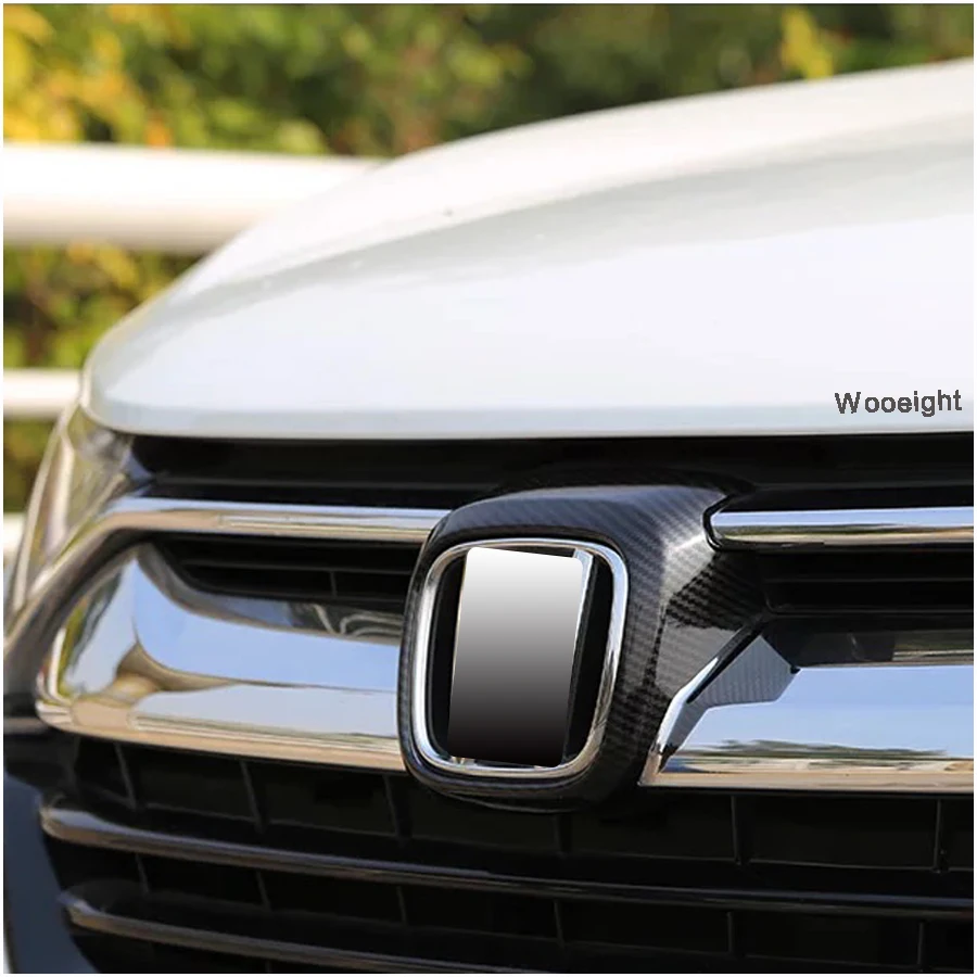 1Pc Front Grille Grill Emblem Badge Logo Frame Chrome Cover Trim Car Styling Decoration Accessories For Honda CRV CR-V 2017 2018 (7)