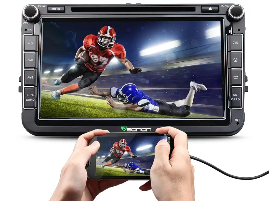 Flash Deal 8" Quad Core Android 7.1 OS Car DVD for Skoda Fabia 2004-2013 & Roomster 2003-2010 & Praktik 2007-2011 with 2GB RAM 16GB ROM 3