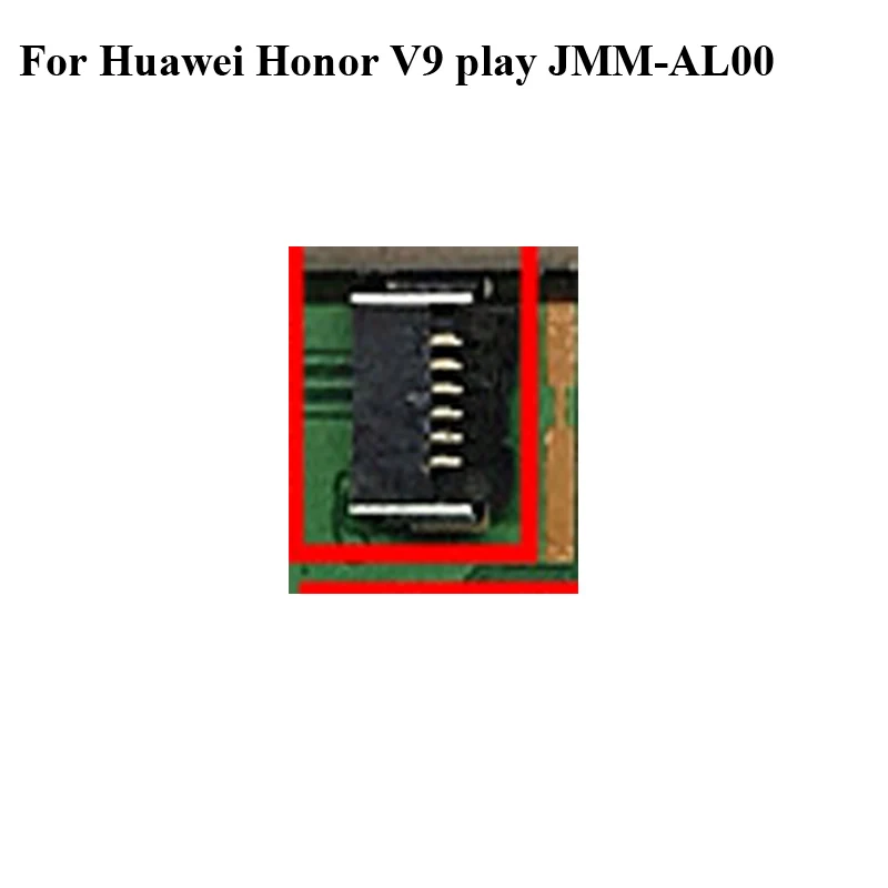 Коннектор FPC с переключателем питания вкл/выкл для Huawei Honor V9play JMM-AL00 logic на