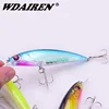 1Pcs laser Minnow Fishing Lure 11cm 13.5g Floating Wobbler Pesca Japan Artificial Hard bait Bass Pike Crankbaits Fishing Tackle ► Photo 3/6