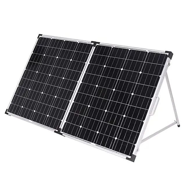 US $178.99 Dokio 160W Foldable Solar Panel China 18V Solar Panels Waterproof Cell/System Charger 12V Charge Wi