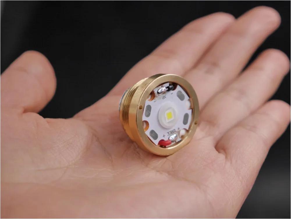copper AMC7135 CREE XP-L HI V2 Drop in for C8 (5)