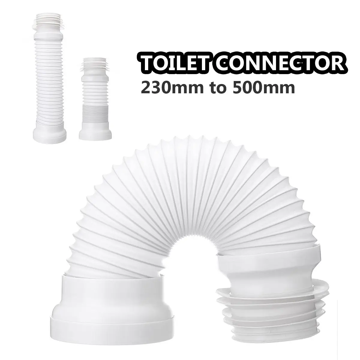 23-50 سنتيمتر PVC قابل للسحب المرحاض عاء النزوح شيفتر المجاري الصرف الصحي السباكة خراطيم المياه مفاصل توصيل الانابيب خرطوم