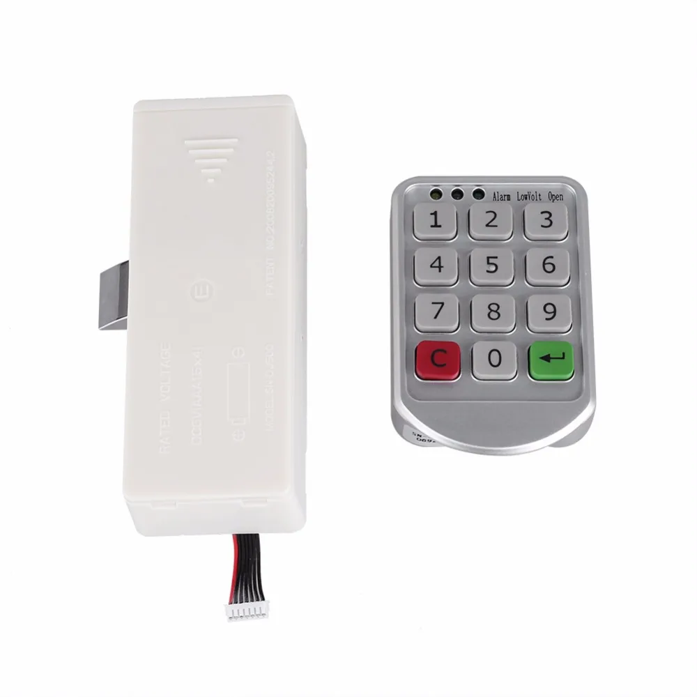 Electronic Digital Password Lock Password Keypad Number For Door Drawer Code Locks